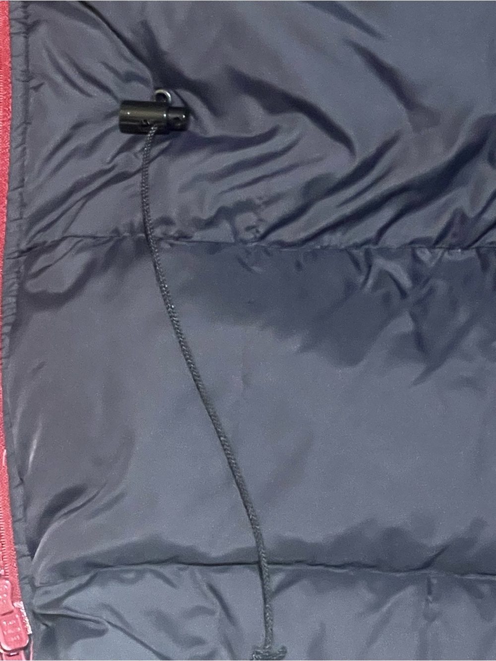 REI Vintage Down Jacket in Red. Insulated Parka with Detachable Hood Size 16 - Picture 11 of 11
